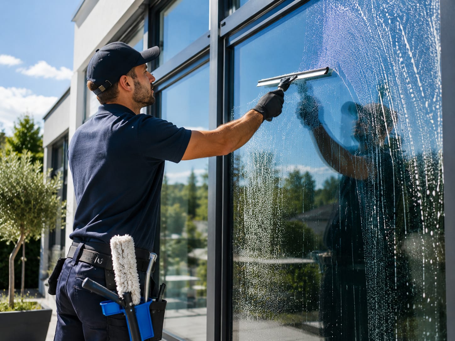 Nettoyage professionnel de vitres et fenêtres à Bruxelles et en Wallonie