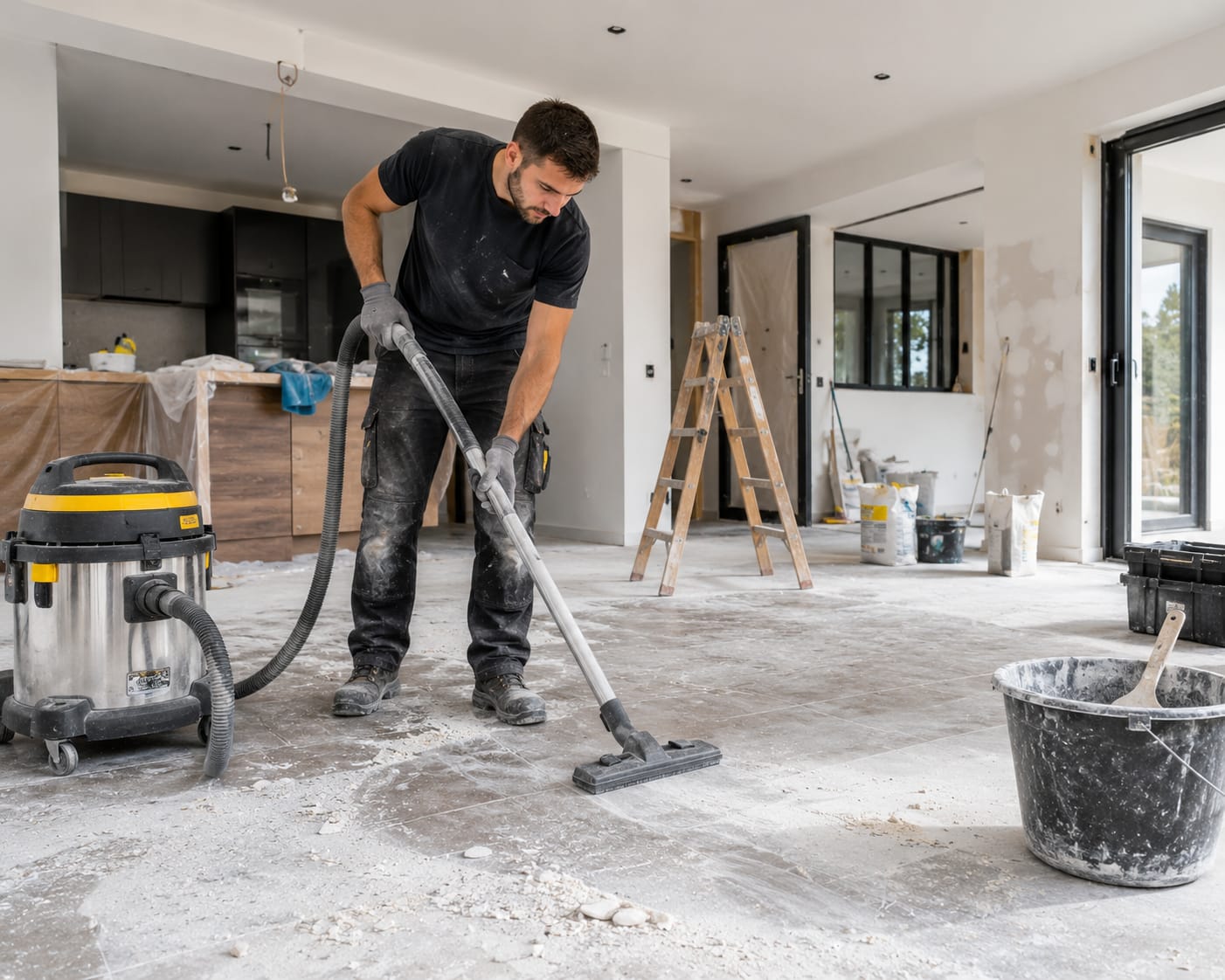 Nettoyage et remise en état après travaux à Bruxelles et en Wallonie